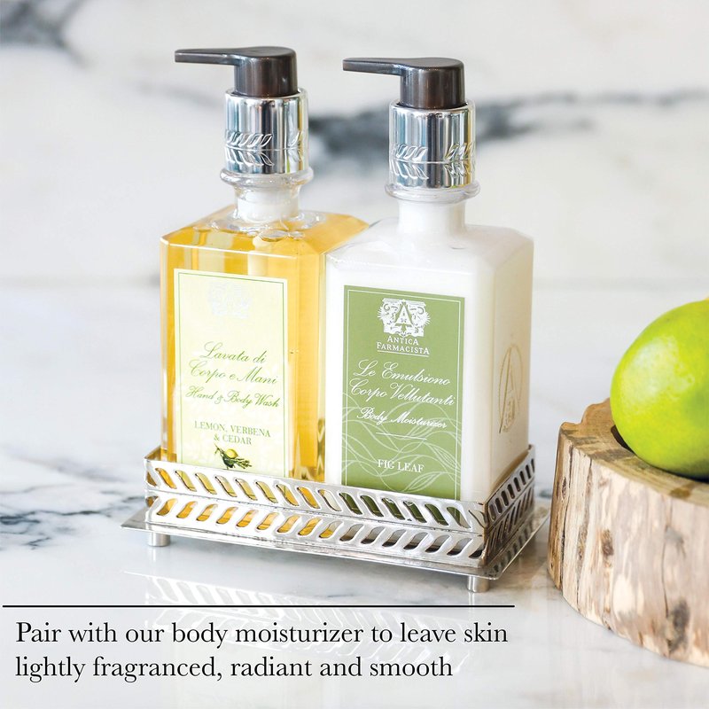 Antica Farmacista Hand & Body Wash - Luxury Nourishing & Hydrating Hand Cleansing Wash - Bath & Body Gift - Peonia, Gardenia & Rosa, 10 fl oz