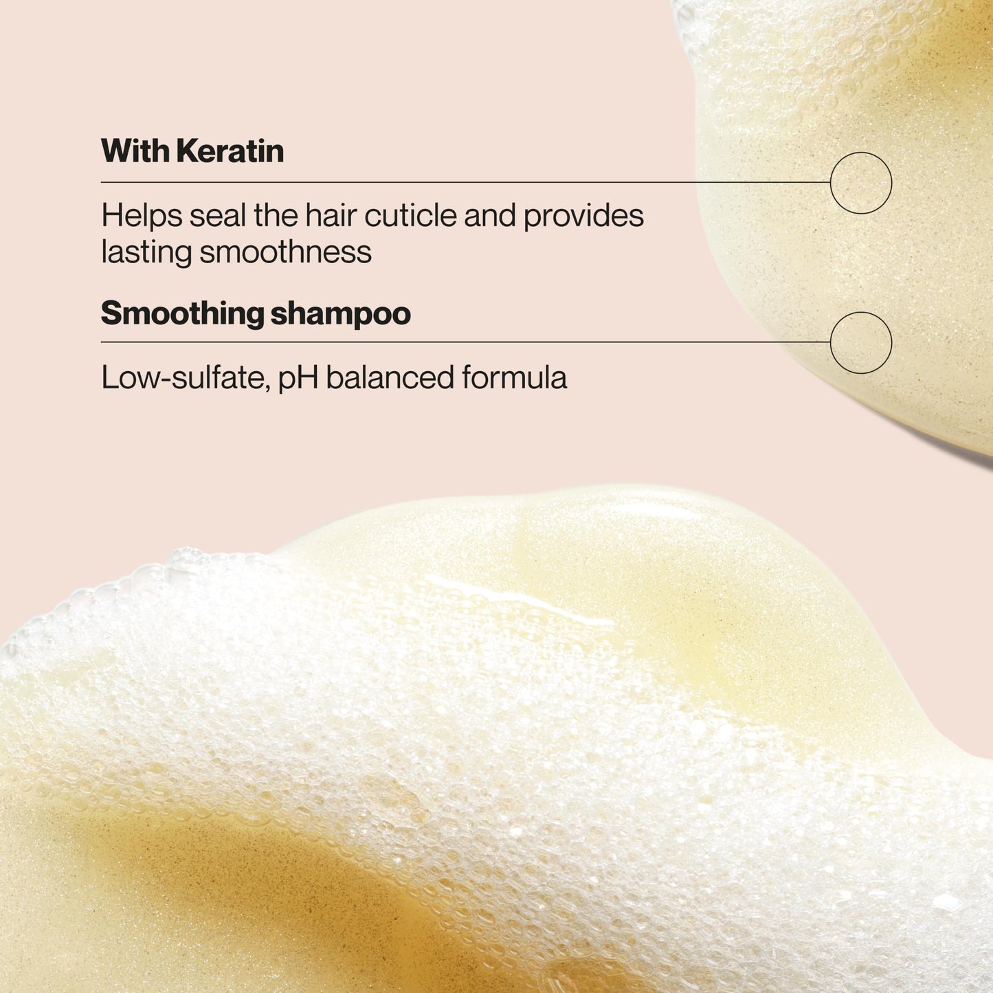 Suave Keratin Infusion Smoothing Shampoo For Frizzy Hair, Anti-Humidity + 48HR Frizz Control, Smooths & Detangles For Easy Styling, 28 fl oz Pump, 4 Count