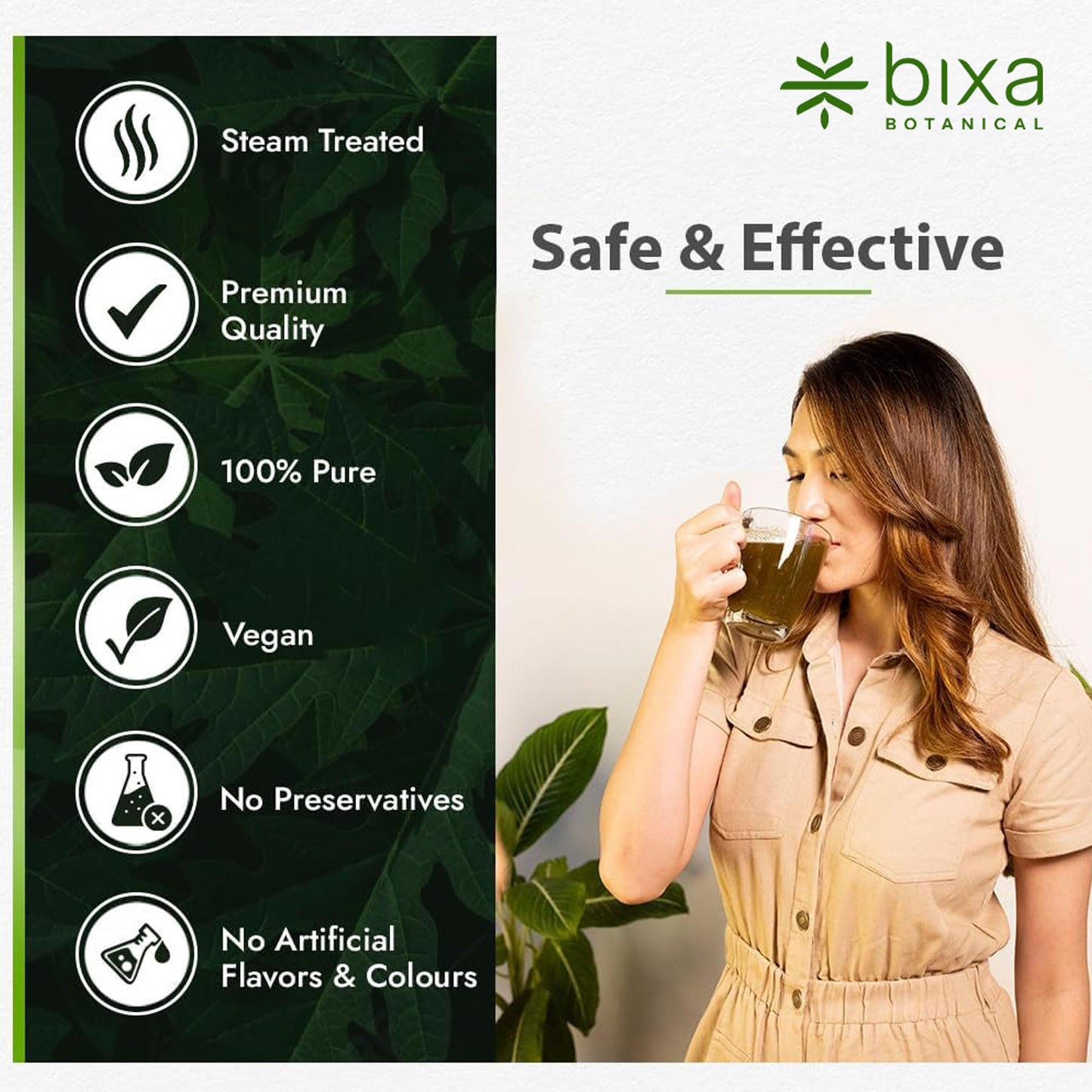 bixa BOTANICAL Punarnava Powder, Boerhavia Diffusa – Supports Kidney Detox and Liver Health – Steam Treated, Vegan, Non-GMO, 100% Pure Ayurvedic Herbal Supplement, 16 Oz