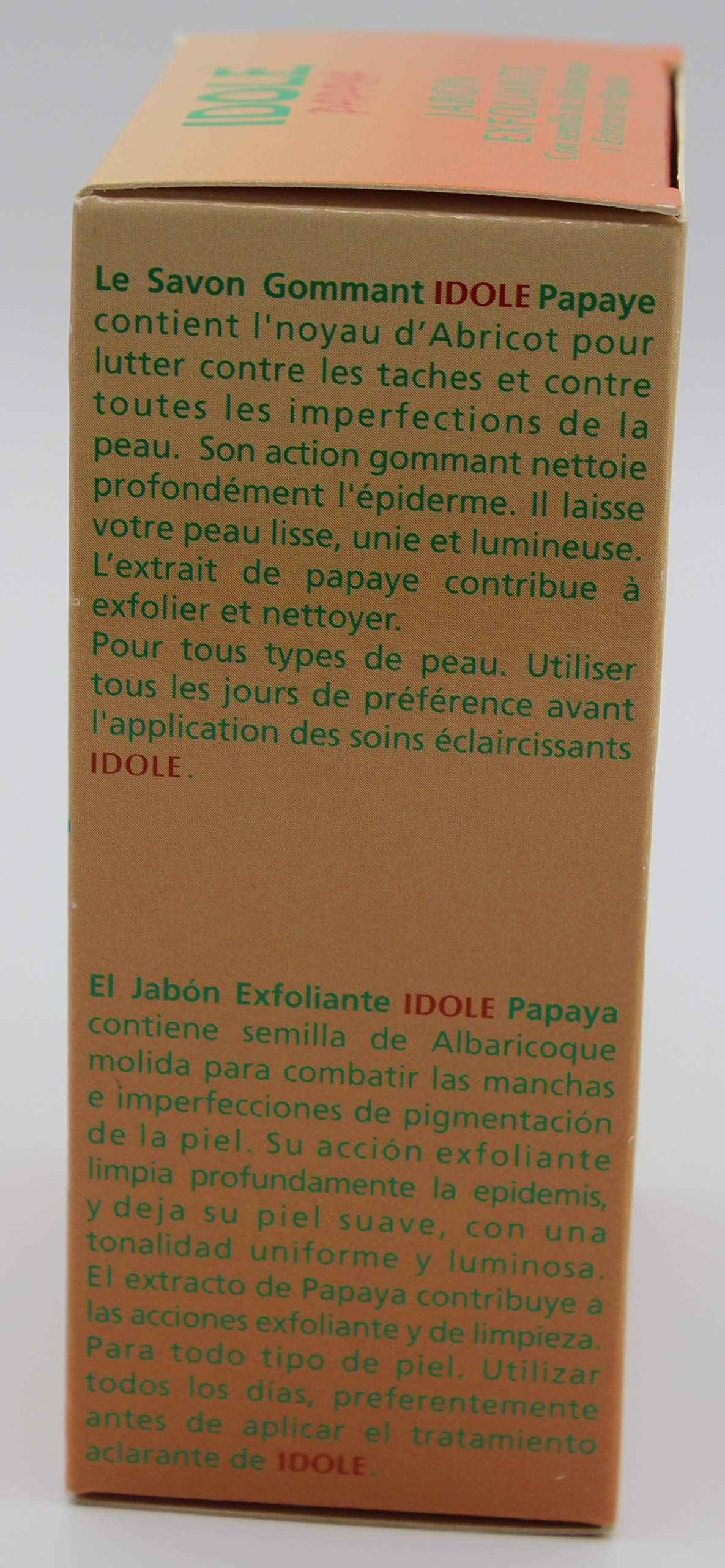 Idole Papaya Exfoliant Soap Pack Of 3