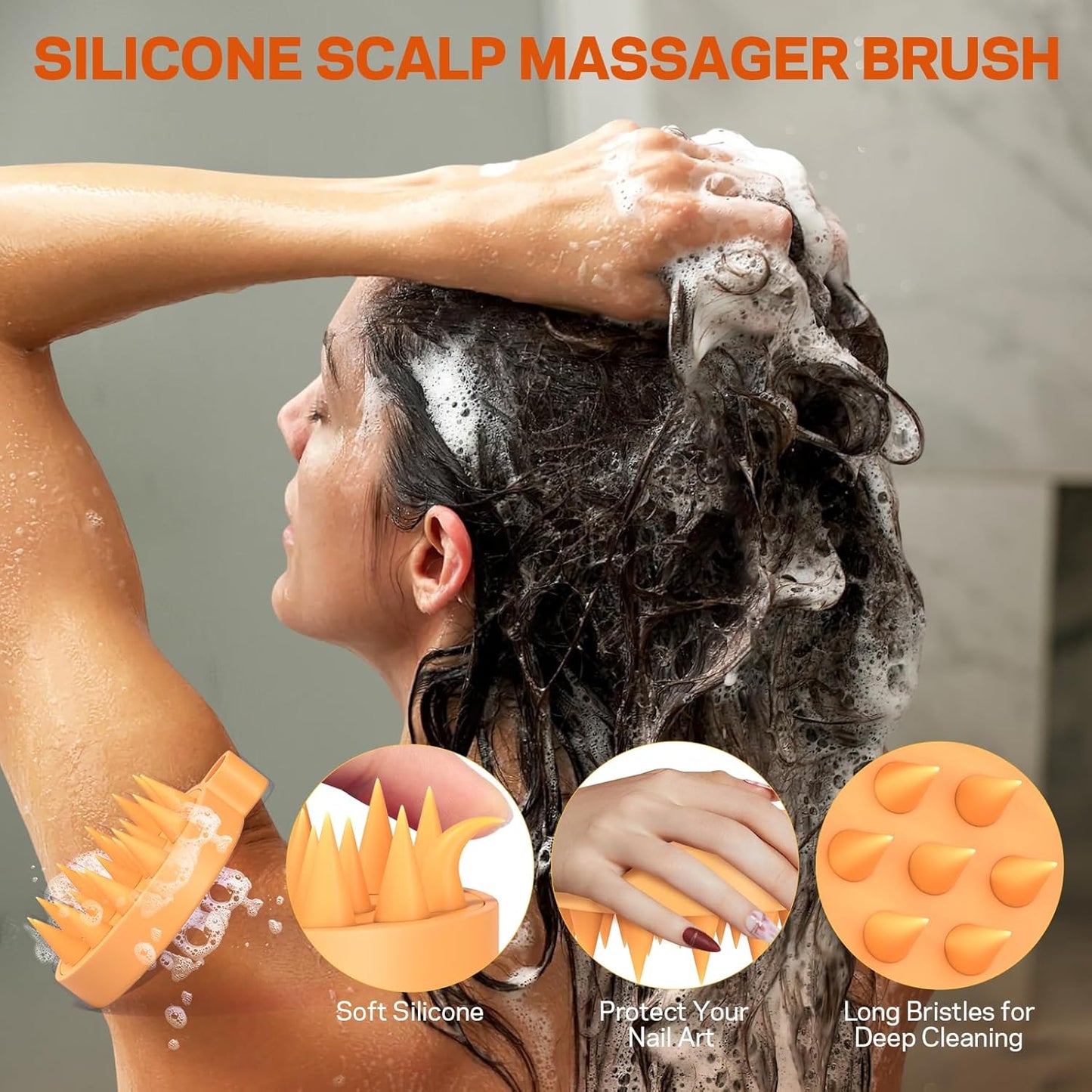 Pumpkin Seed Oil Scalp Scrub - Biotin & Rosemary Exfoliator for Itchy Scalp | Sulfate-Free Detox & Hair Growth