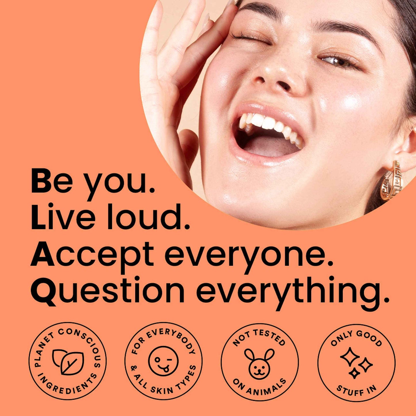 BLAQ Urban Daily Exfoliating Cleanser - Activated Charcoal Face Wash with Aloe and Salicylic Acid for Blemishes, Blackheads and Gentle - Hydrating, Natural Face Exfoliant