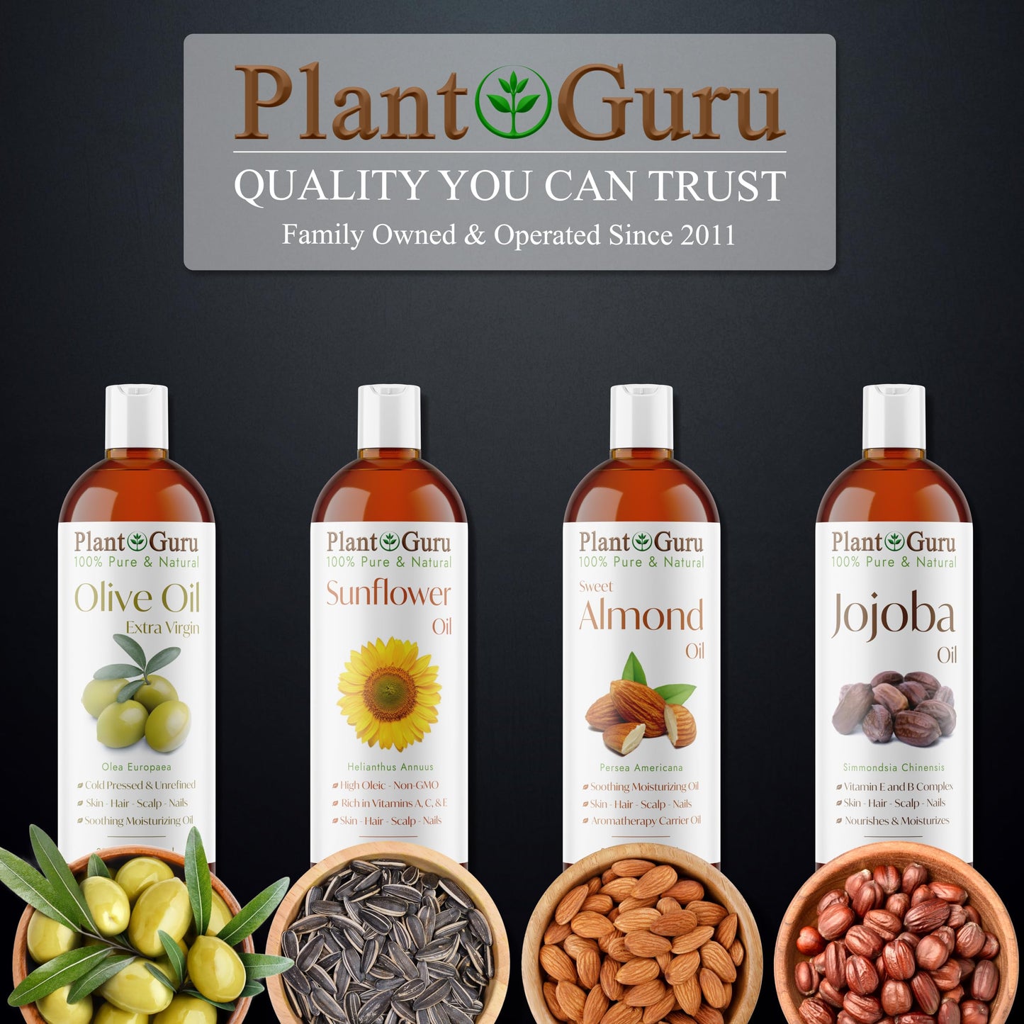 Olive Oil Extra Virgin 32 fl. oz. 100% Pure & Natural Unrefined Carrier Oil - Cold Pressed – Nourishing for Skin and Hair Care – Rich Flavor for Cooking and Beauty Routine