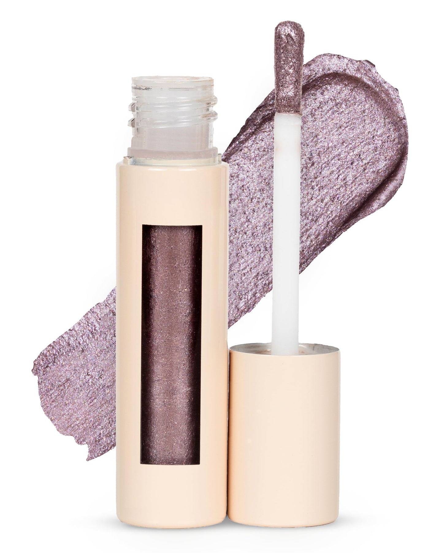 PÜR MINERALS Creamy Eyeshadow & Primer with Peptides, On Point Tint (Satin) - Buildable, Cream-to-Powder Formula for Light to Medium Coverage - Shimmery, Crease-Resistant Shades- Long-Lasting
