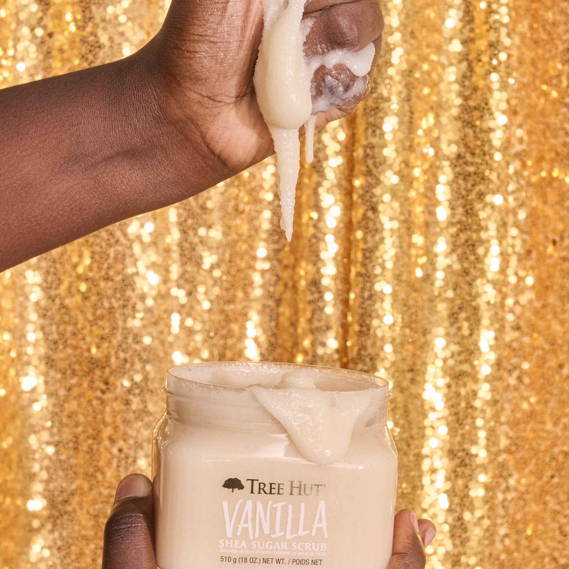 Tree Hut Vitamin C and Vanilla Shea Sugar Body Scrubs, Both 18 oz, Ultra Hydrating and Exfoliating