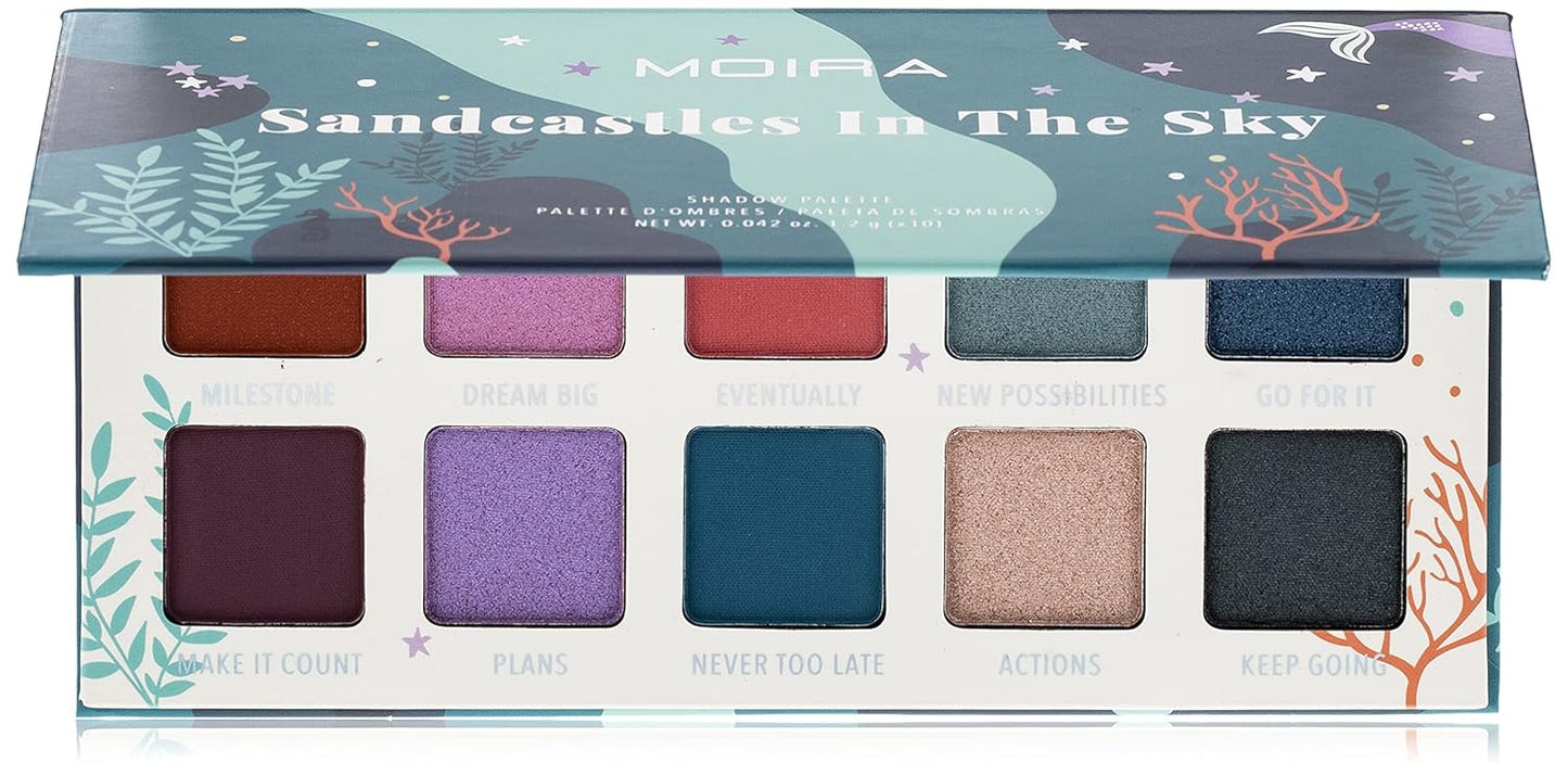 Sandcastles In The Sky Eyeshadow Palette - Vibrant Colors for Stunning Looks