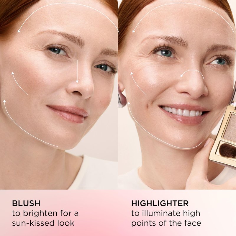 Elizabeth Arden Blush for Cheeks, Face Makeup, Powder Classic Matte Finish, Buildable Color, Talc-Free, Blushing Mauve, 1 count