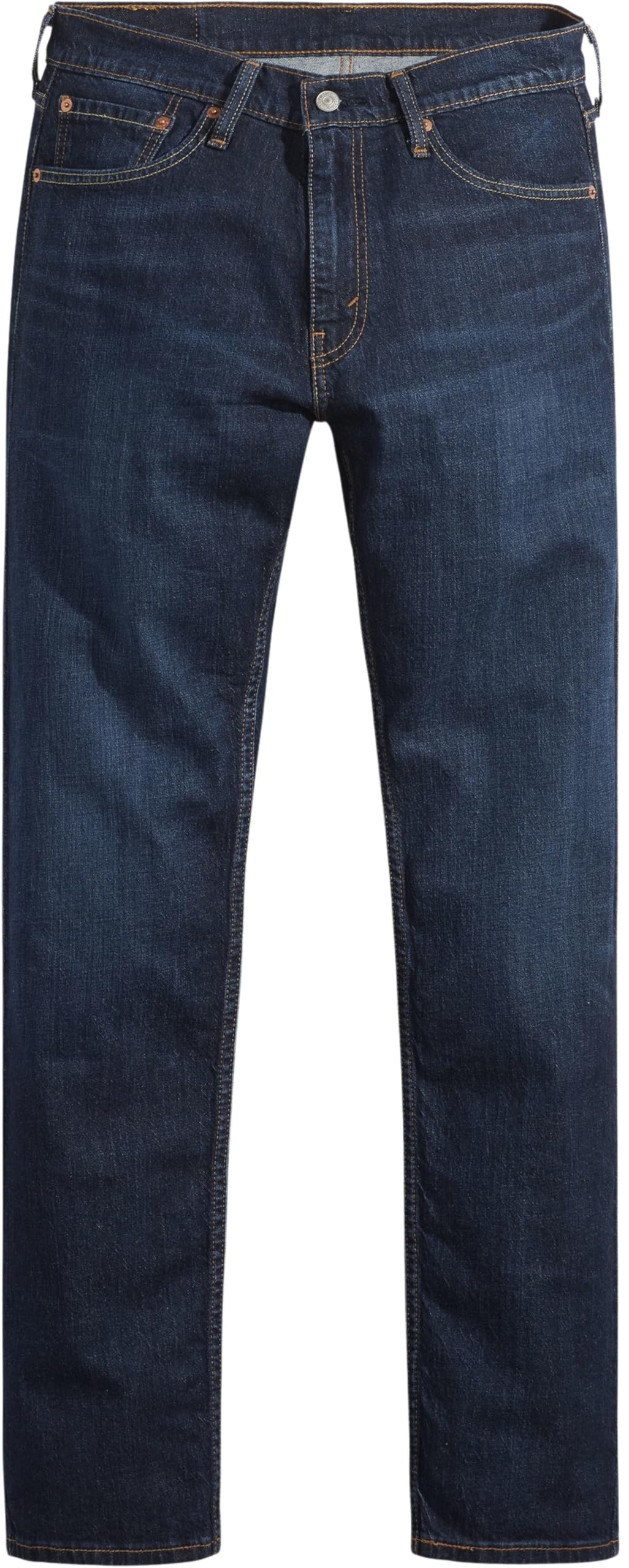 Levi's Men's 505 Regular Fit Jeans (Also Available in Big & Tall), Nail Loop Knot-Dark Indigo, 36W x 32L