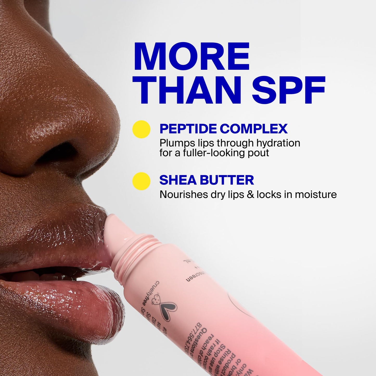Supergoop! Glow Gloss SPF 40 Lip Balm, Vanilla Soft Serve (Sweet Cream Flavor, Sheer Soft Pink Tint) - Broad Spectrum Protection with a Non-Sticky, High-Shine Finish - 0.5 fl oz