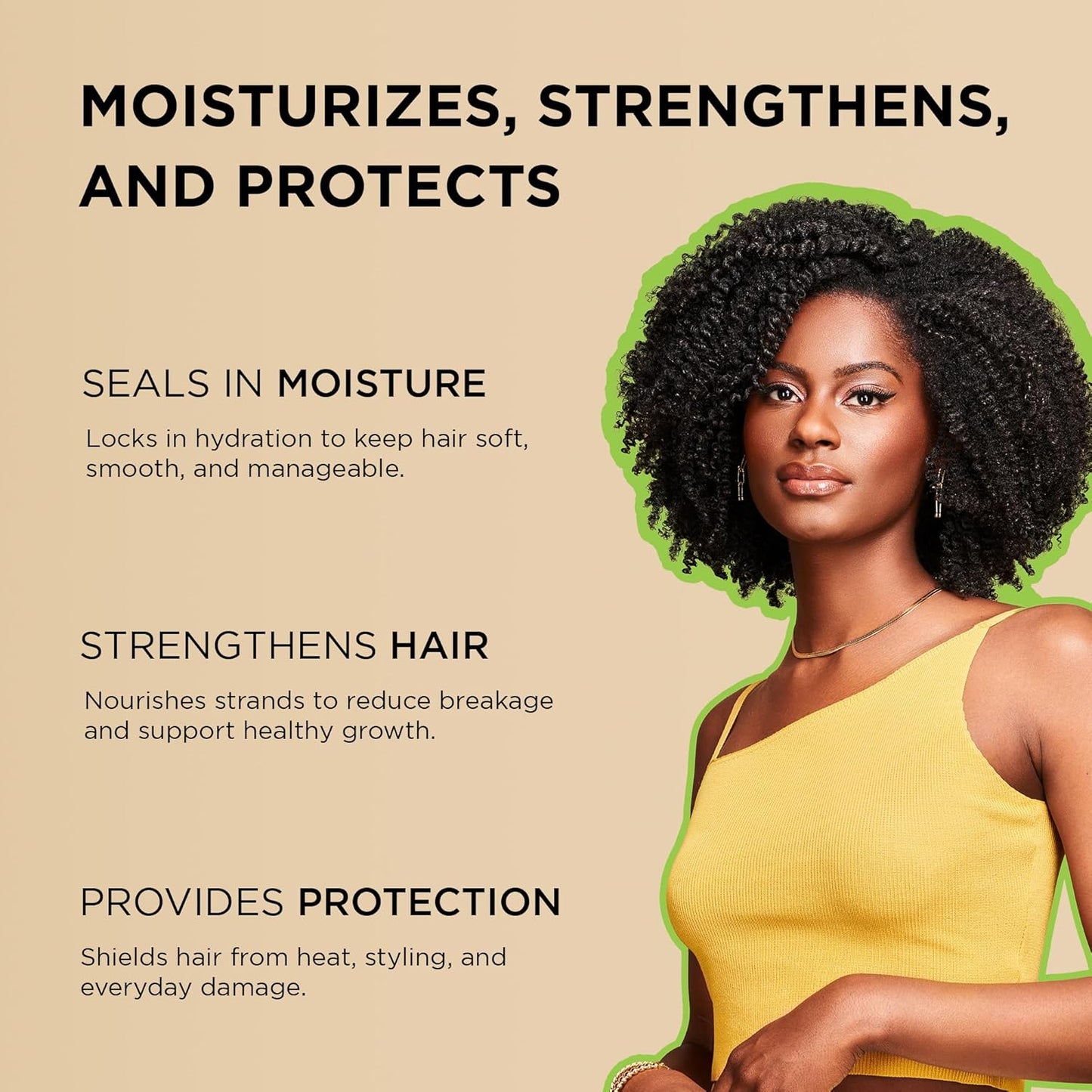 African Pride 5 Essential Hair Oils - Vitamin E Moisture & Shine | Argan, Castor, Coconut, Olive | 8 oz (3 Pack)