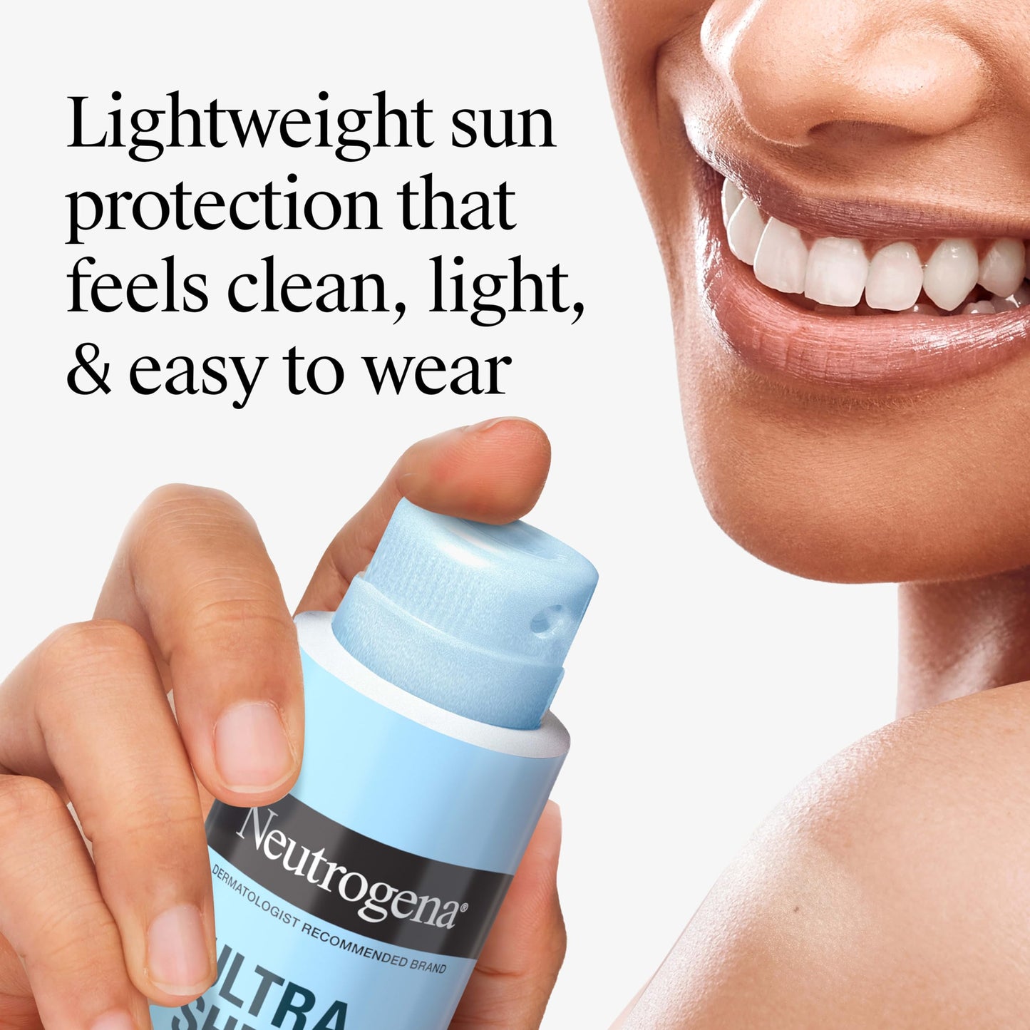 Neutrogena Ultra Sheer Dry Touch Sunscreen Spray SPF 70 Broad Spectrum UVA UVB Protection Lightweight Water Resistant up to 80 Minutes Oil PABA Oxybenzone Free, 3-pack of 5 oz