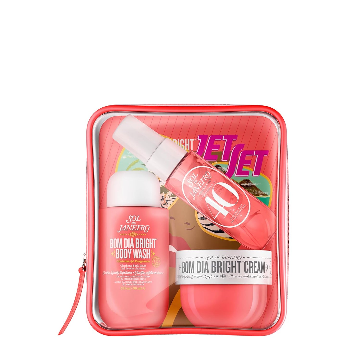 Sol de Janeiro Travel Shower Kit - Luxurious Body Care Essentials | Perfect for On-the-Go