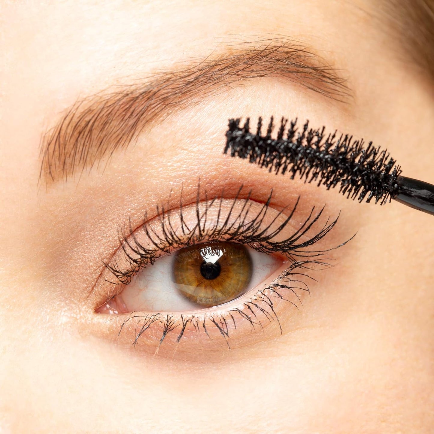 Lune+Aster Volumizing Curling Mascara - Black | Vegan Tubular Formula, Smudge-Proof & Easy Removal