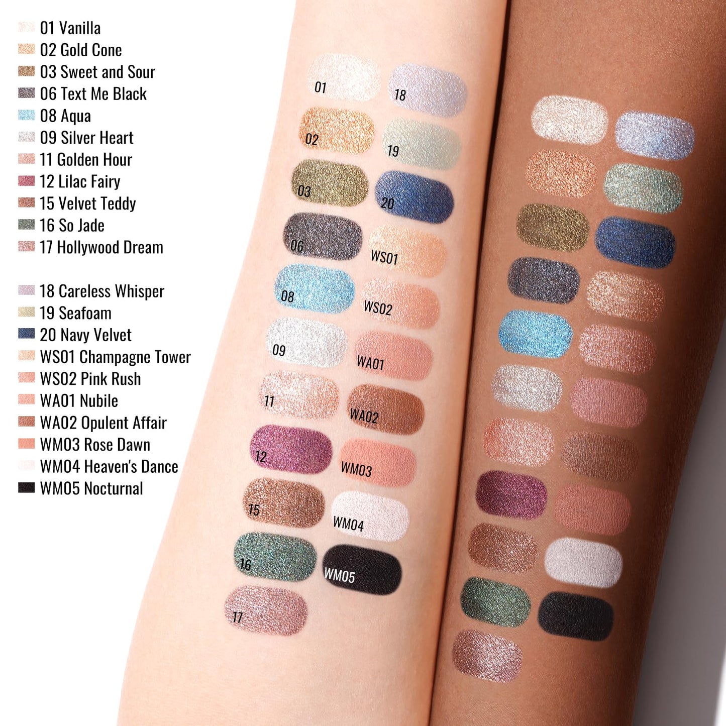 Oulac Waterproof Eye Shadow Stick Smooth and Long Lasting, Shimmering Glitter Finish, Blendable Eyes Makeup, Vegan & Cruelty-Free 1.25g, 20 Navy Velvet