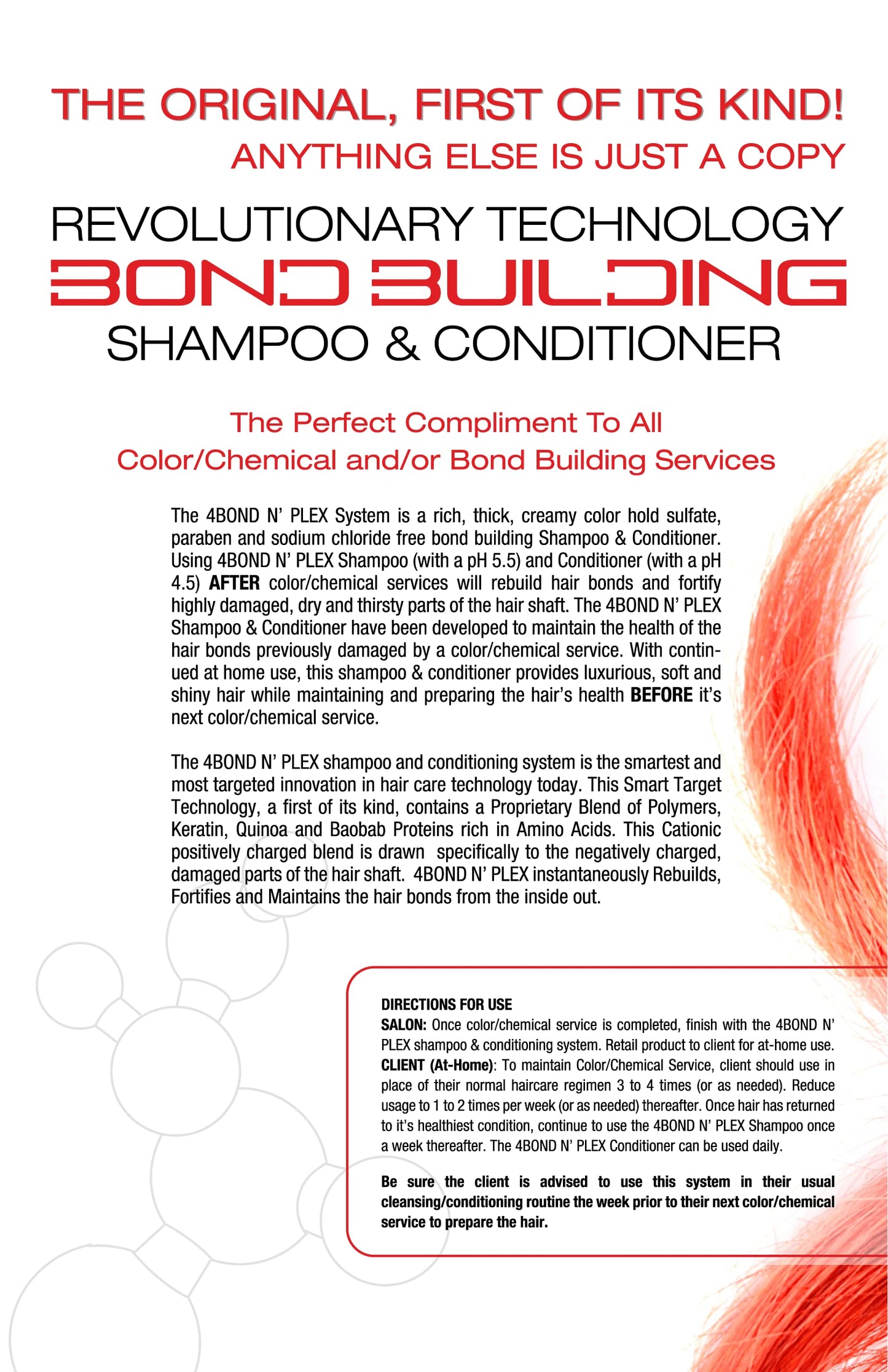 POWERTOOLS 4BOND Bond Building Shampoo | Restore Damaged Hair | Contains Advanced Polymers, Keratin, Baobab & Quinoa Proteins (8 Fl Oz)