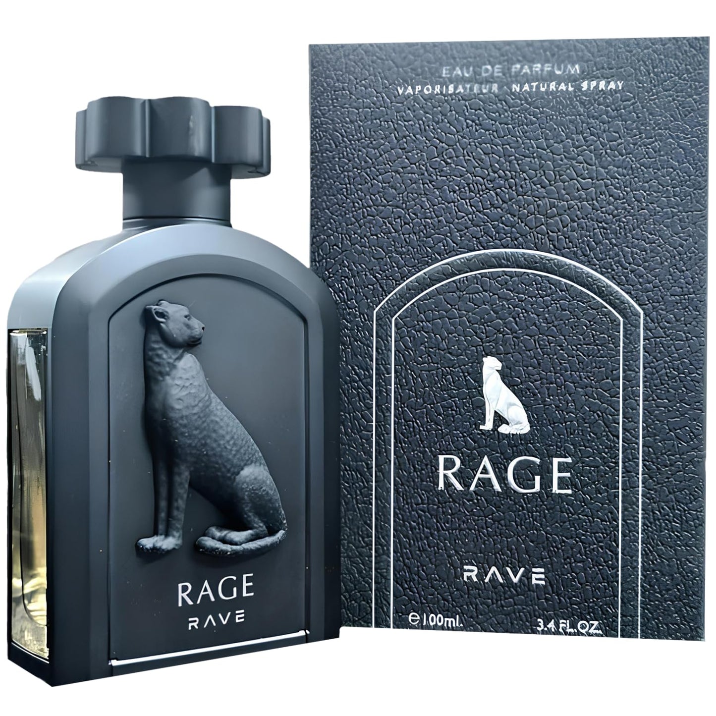 Rave Rage – Fruity, Spicy, Woody, Sweet – Eau de Parfum Spray Long-Lasting Fragrance for Unisex, 3.4 Ounce / 100 ml