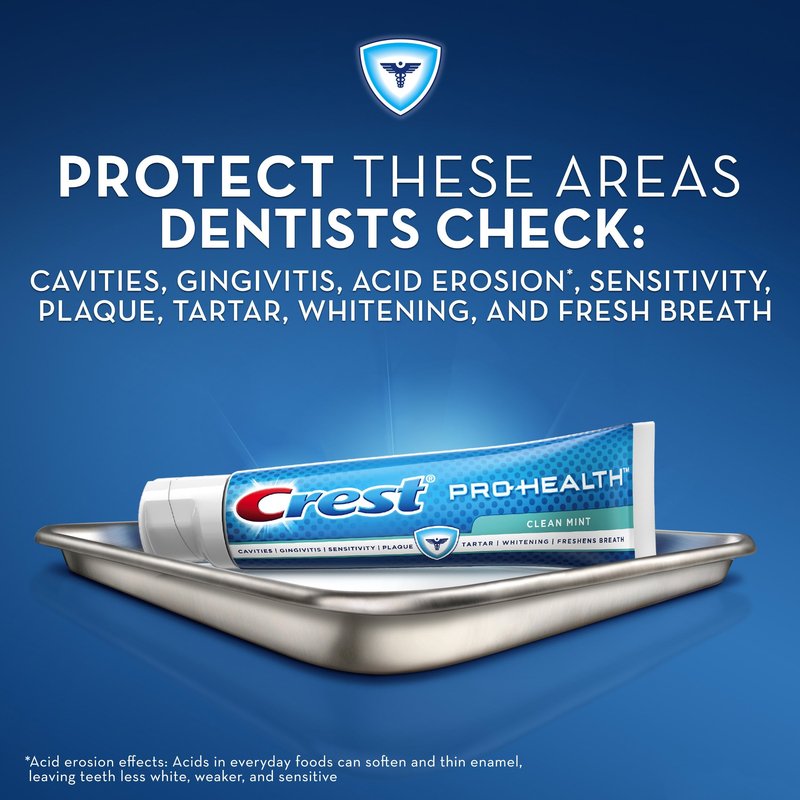 Crest Pro-Health Clean Mint Toothpaste, 4.6 oz