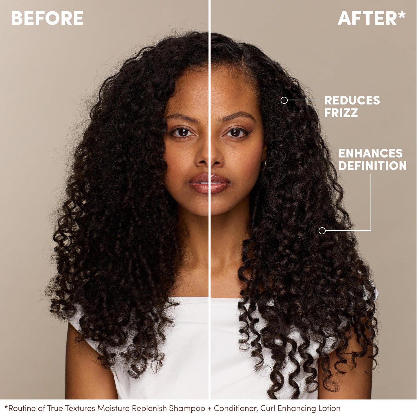 Mizani True Textures Curl Enhancing Leave In Conditioner - Moisturizing Curl Cream, Smooths and Adds Hair Shine, With Coconut Oil, For Natural & Curly Hair