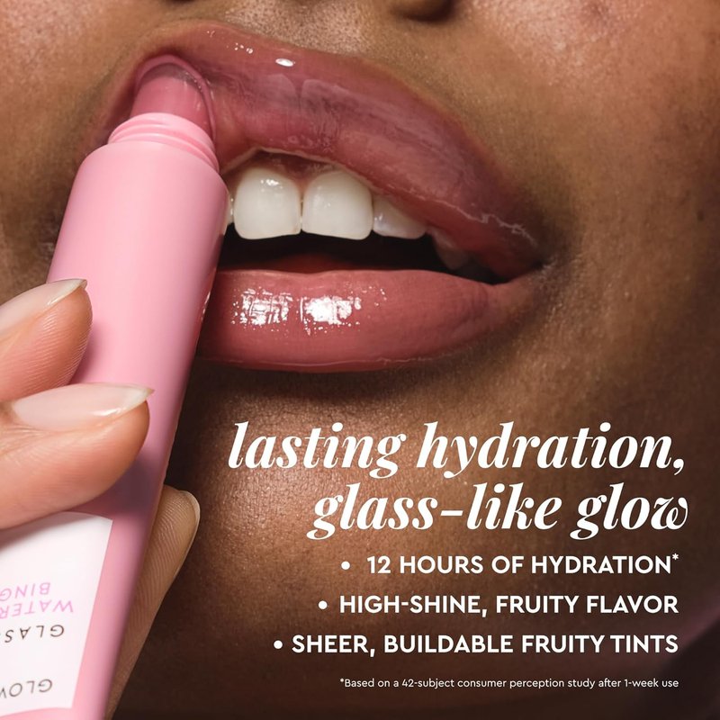Glow Recipe Lip Treatment - 12Hr Hydrating Balm with Hyaluronic Acid | Sheer Berry Tint (15 ml)