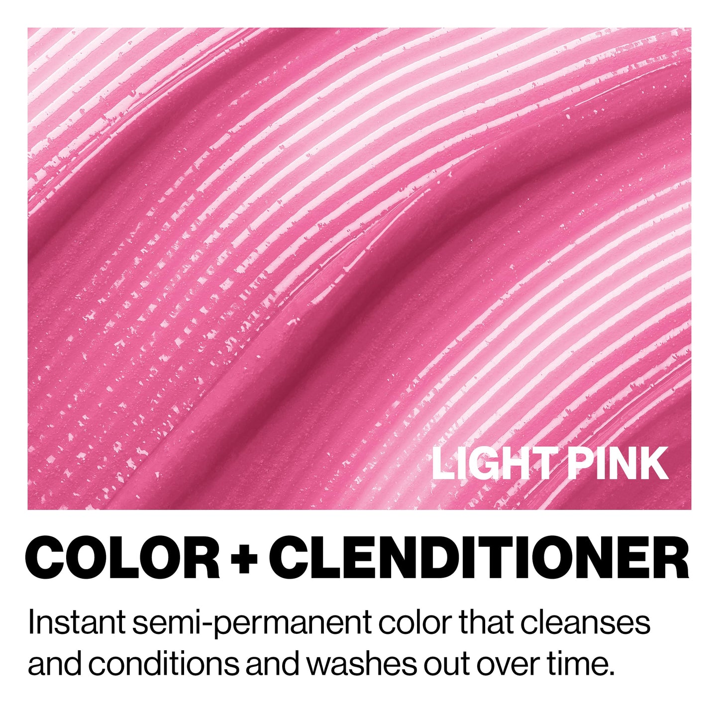 Keracolor Clenditioner LIGHT PINK Hair Dye - Semi Permanent Hair Color Depositing Conditioner, Cruelty-free, 12 Fl. Oz.
