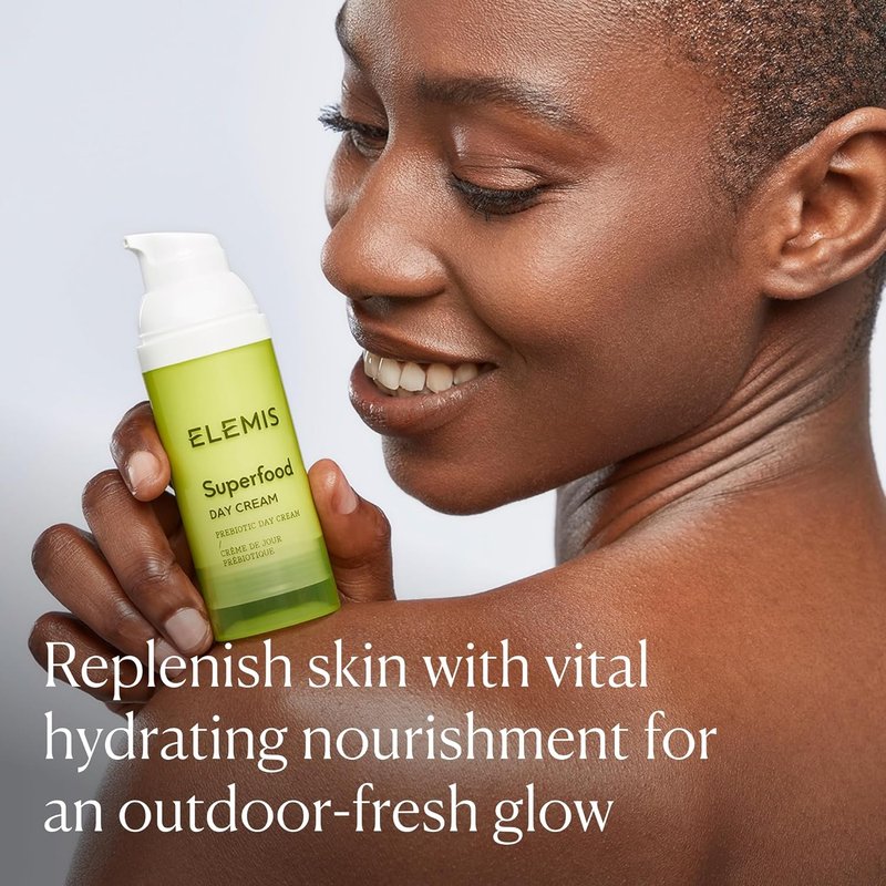 ELEMIS Superfood Day Cream - Vitamin-Rich Prebiotic Moisturizer for Radiant Skin | 50 mL