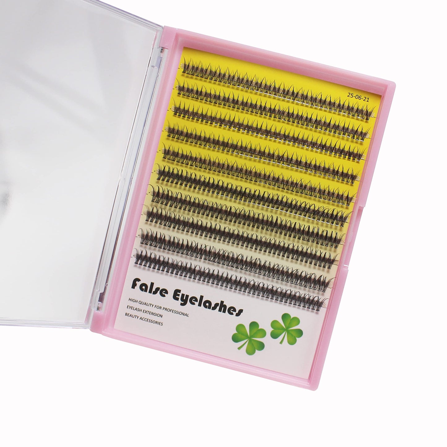 →Vayator Black False Eyelashes 8-18mm Mixed To Choose Individual False Eyelashes Extension Eyelashes Cluster Natural Soft Fake False Eyelashe Eyelash Extension Tool Large Capacity (8+10mm Mixed)