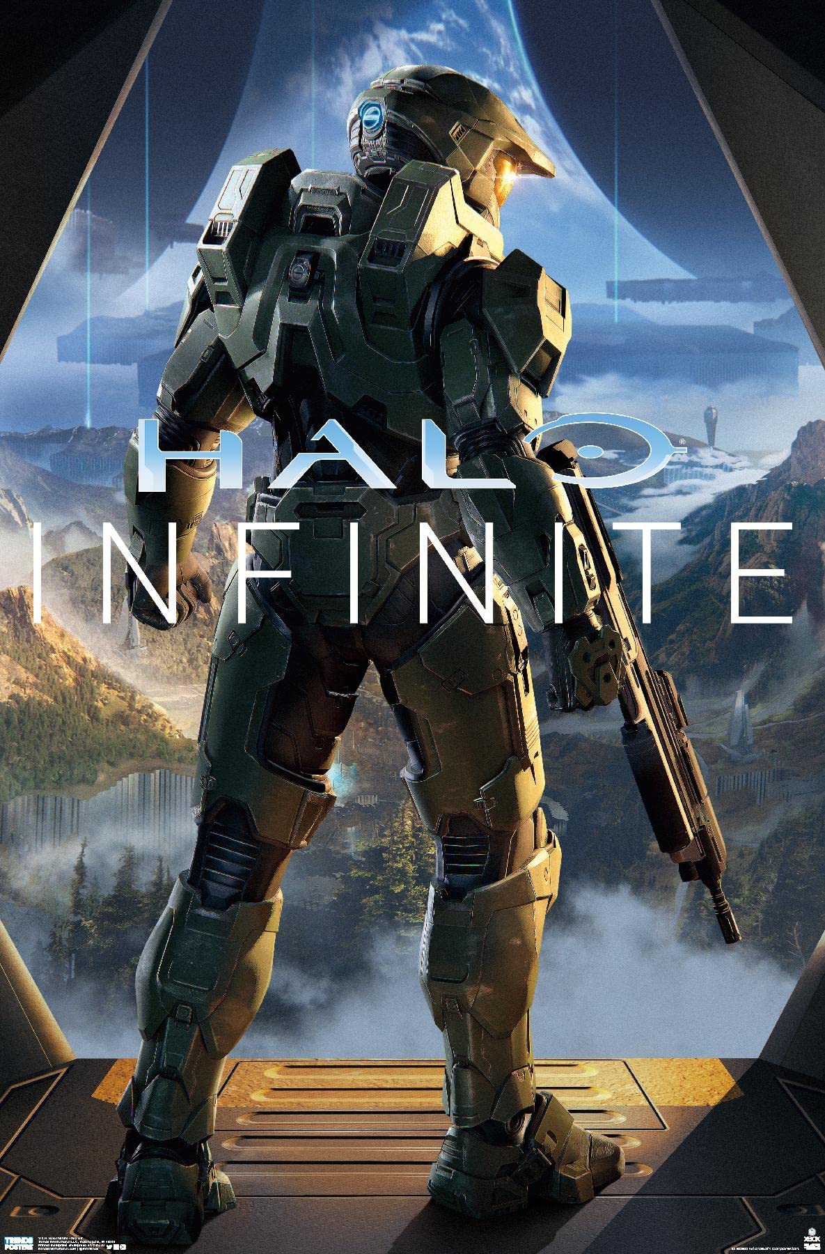 Trends International Halo Infinite - Key Art Wall Poster, 22.375" x 34", Unframed Version