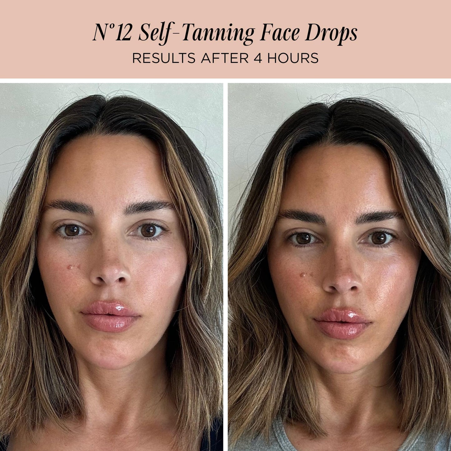 + Lux Unfiltered Mini Golden Hour Set - Includes Best Sellers N°32 Gradual Self Tanner Santal 1.7 fl oz & N°12 Face Tanning Drops 0.27 fl oz - Trial Size Self Tanner - Vegan & Cruelty Free