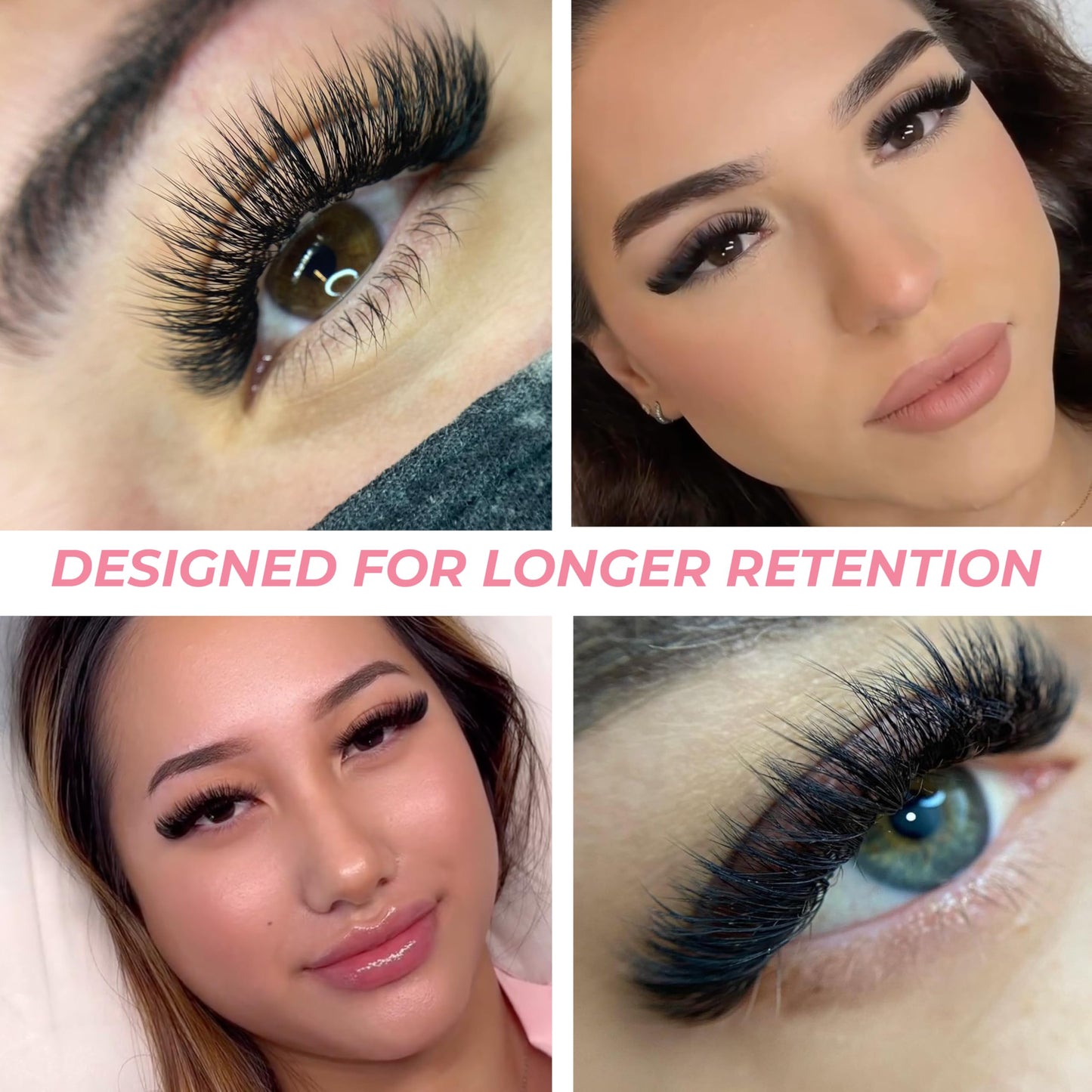 One V Salon Pro 10D Ultra-Speed Promade Fans, 1000 Premade Mega Volume Lash Fans | D Curl | 0.05 | 8–14 mm Mixed Lengths | Thin Base, Fast Application Eyelash Extensions(Ultra 10D-0.05-D Curl)