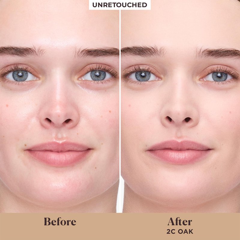 Laura Mercier Tinted Moisturizer Blurred Matte with SPF 30: 24HR+ Shine Control and Blurring, Long Lasting, Sheer to Light, Buildable Coverage, Blurs the Look of Pores, Skin Tint, 2C Oak