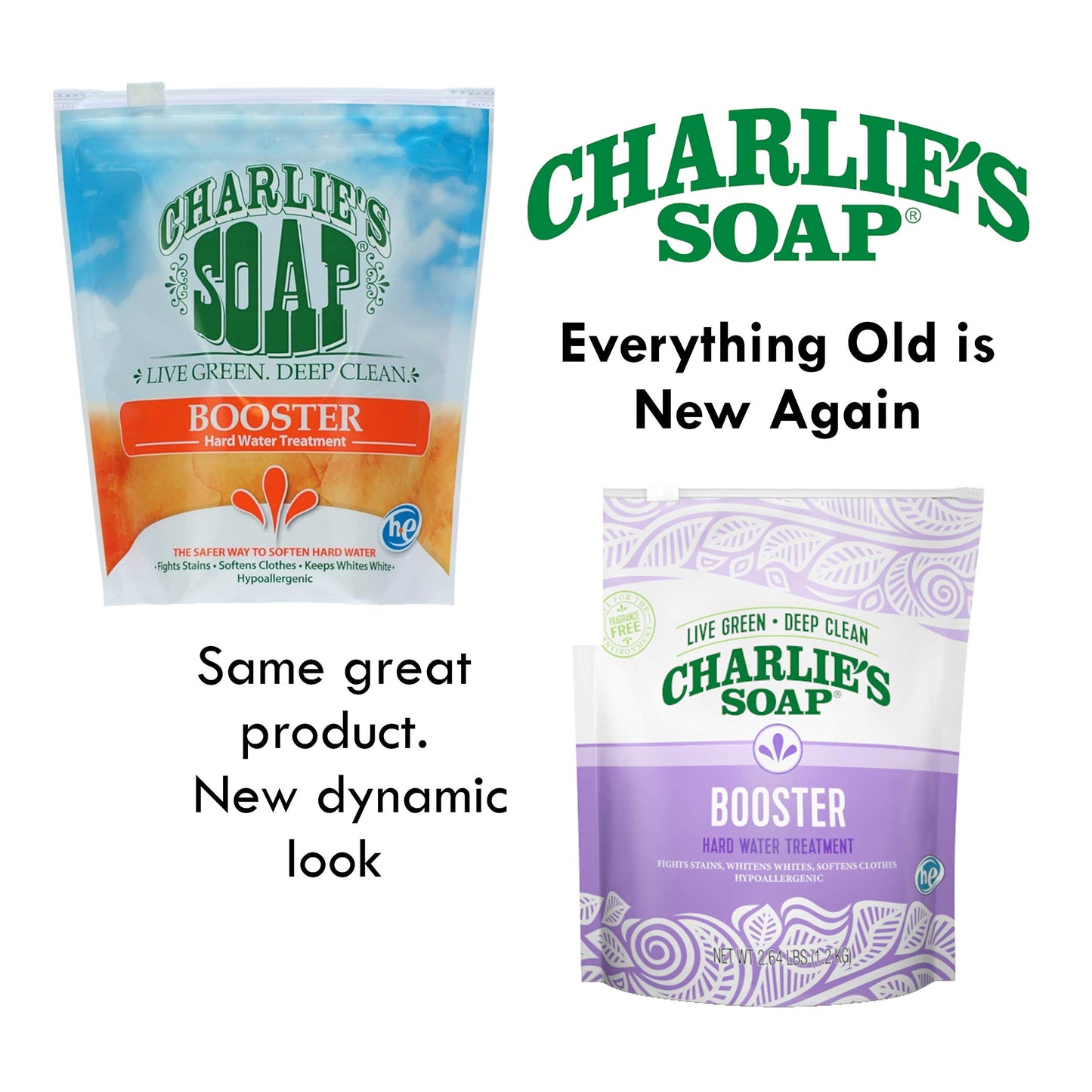 Charlie's Soap Booster and Hard Water Treatment, 2.64 Pound