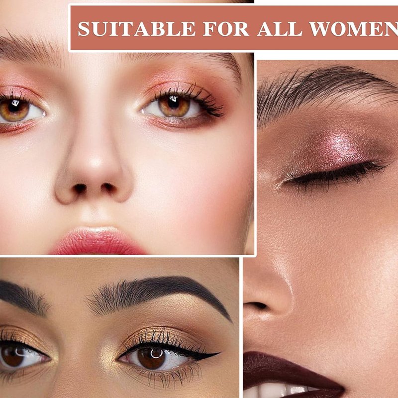 Naked Nude Eyeshadow Palette - 12 Blendable Matte & Shimmer Shades | Long-Lasting Waterproof Makeup