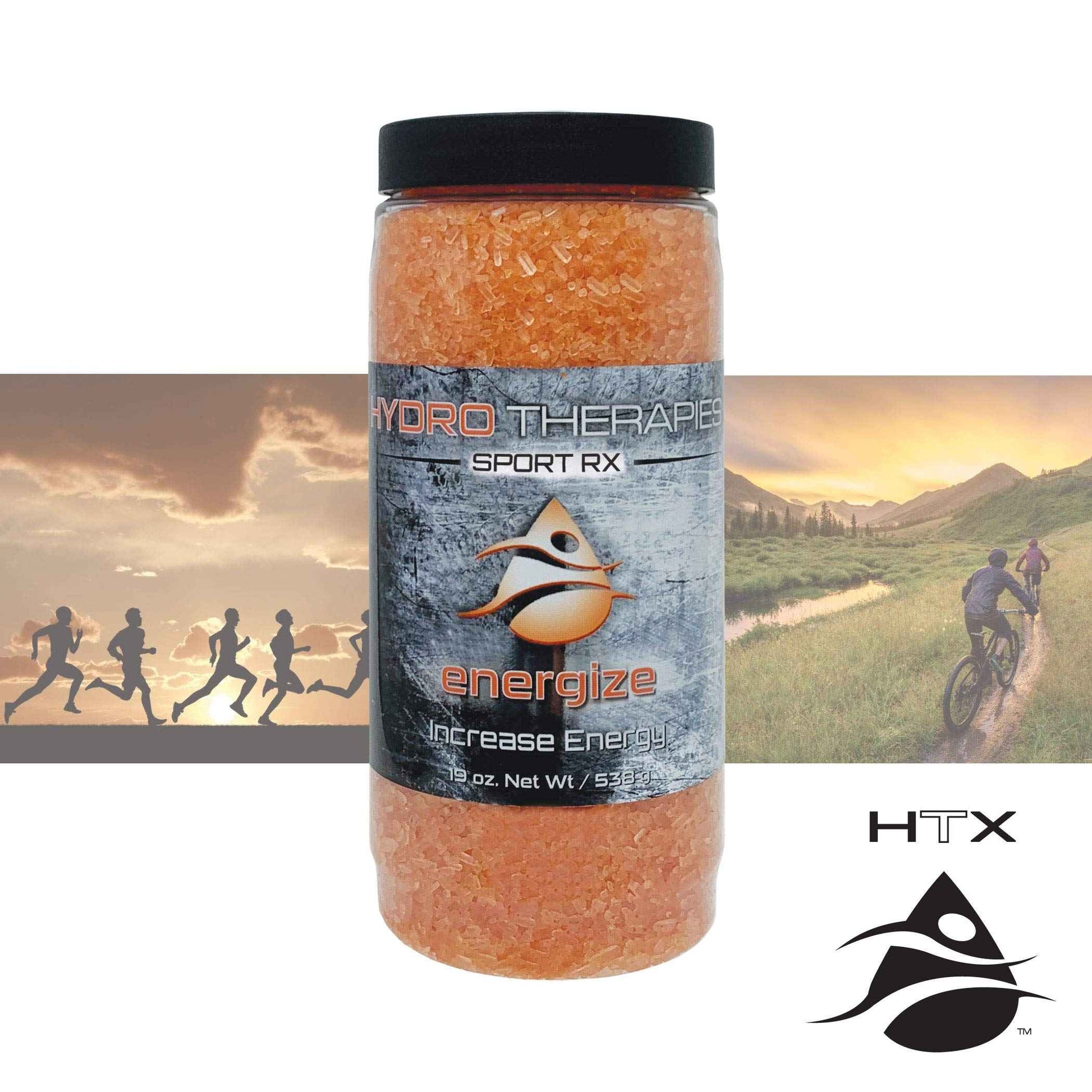 InSPAration 7492 HTX Energize Therapies Crystals for Spa and Hot Tubs, 19-Ounce, Orange