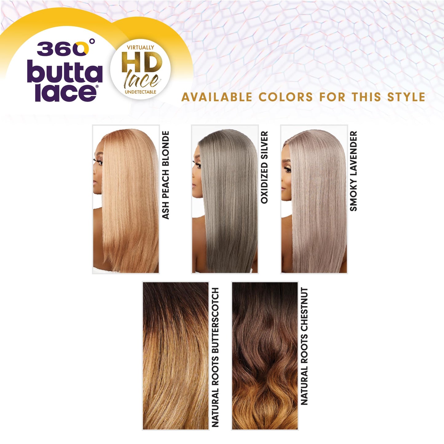 Sensationnel Butta 360 Lace Wig - Unit 9 Wider Laceparting Glueless Synthetic Preplucked Hairline (1B OFFBLACK)