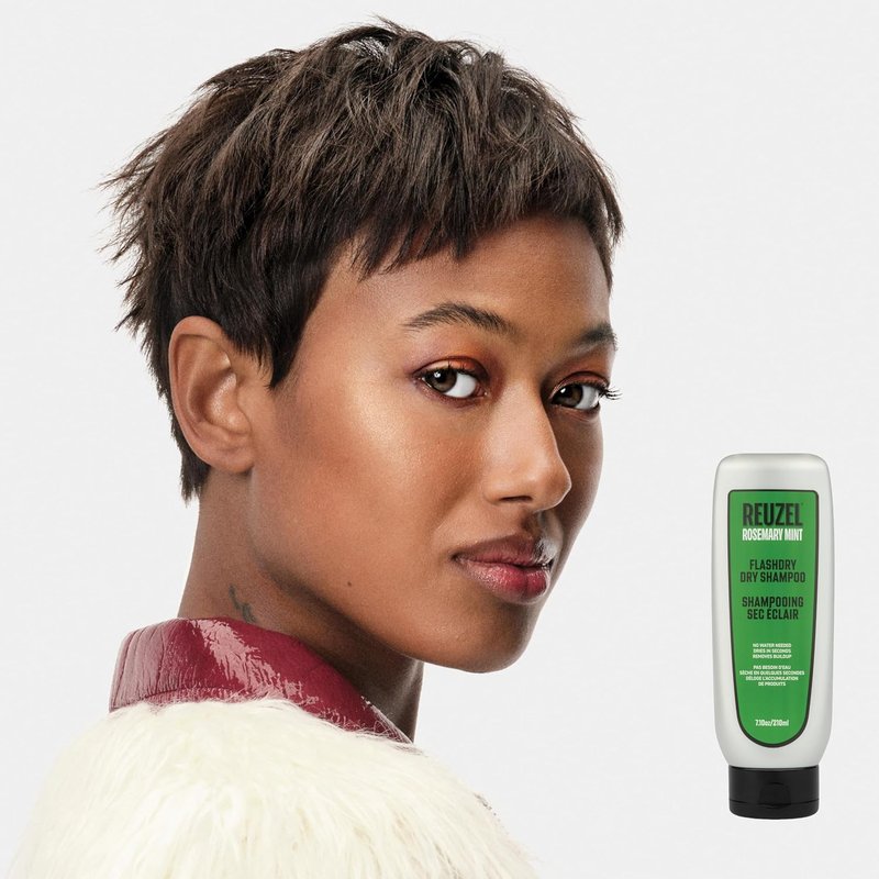 Reuzel Flashdry Dry Shampoo - Instant Oil Absorption & Volume Boost | 7 oz, No Residue for All Hair Types