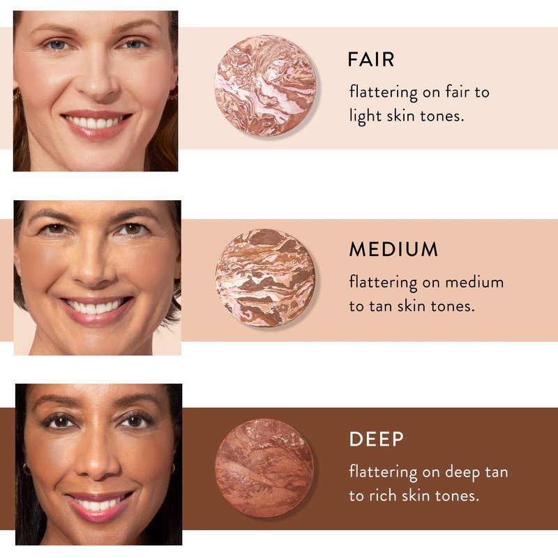 LAURA GELLER NEW YORK Bronze-n-Brighten Multipurpose Bronzer, Medium + Classic Bronzer Brush