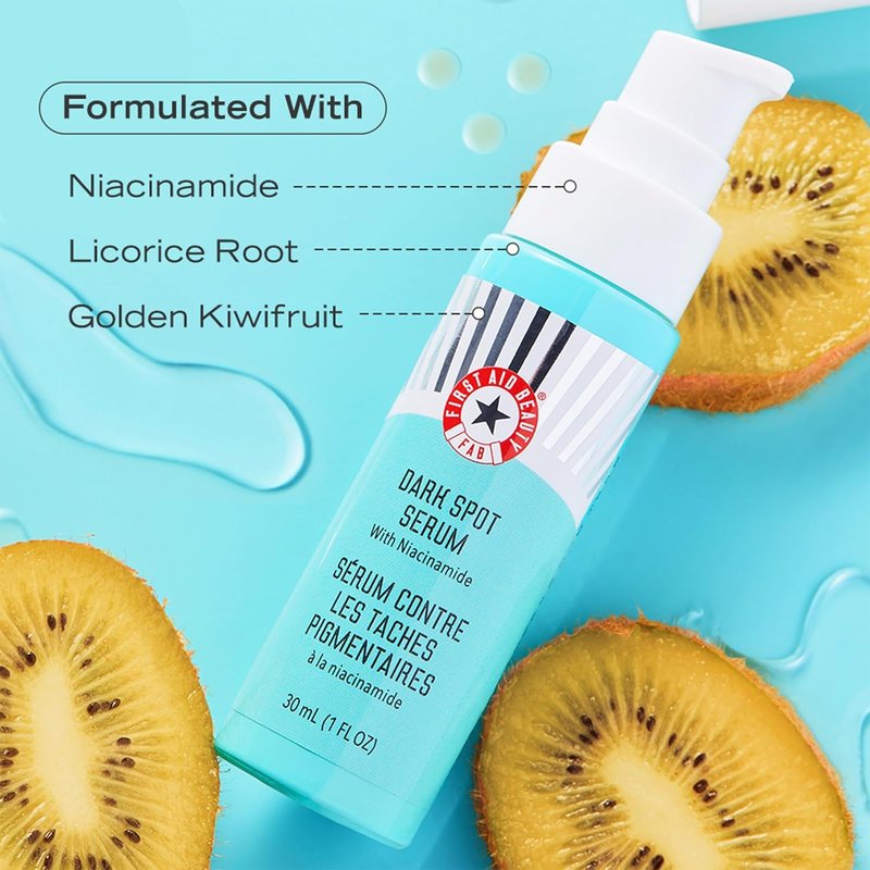 First Aid Beauty Dark Spot Serum - Niacinamide for Hyperpigmentation & Discoloration | 1 oz