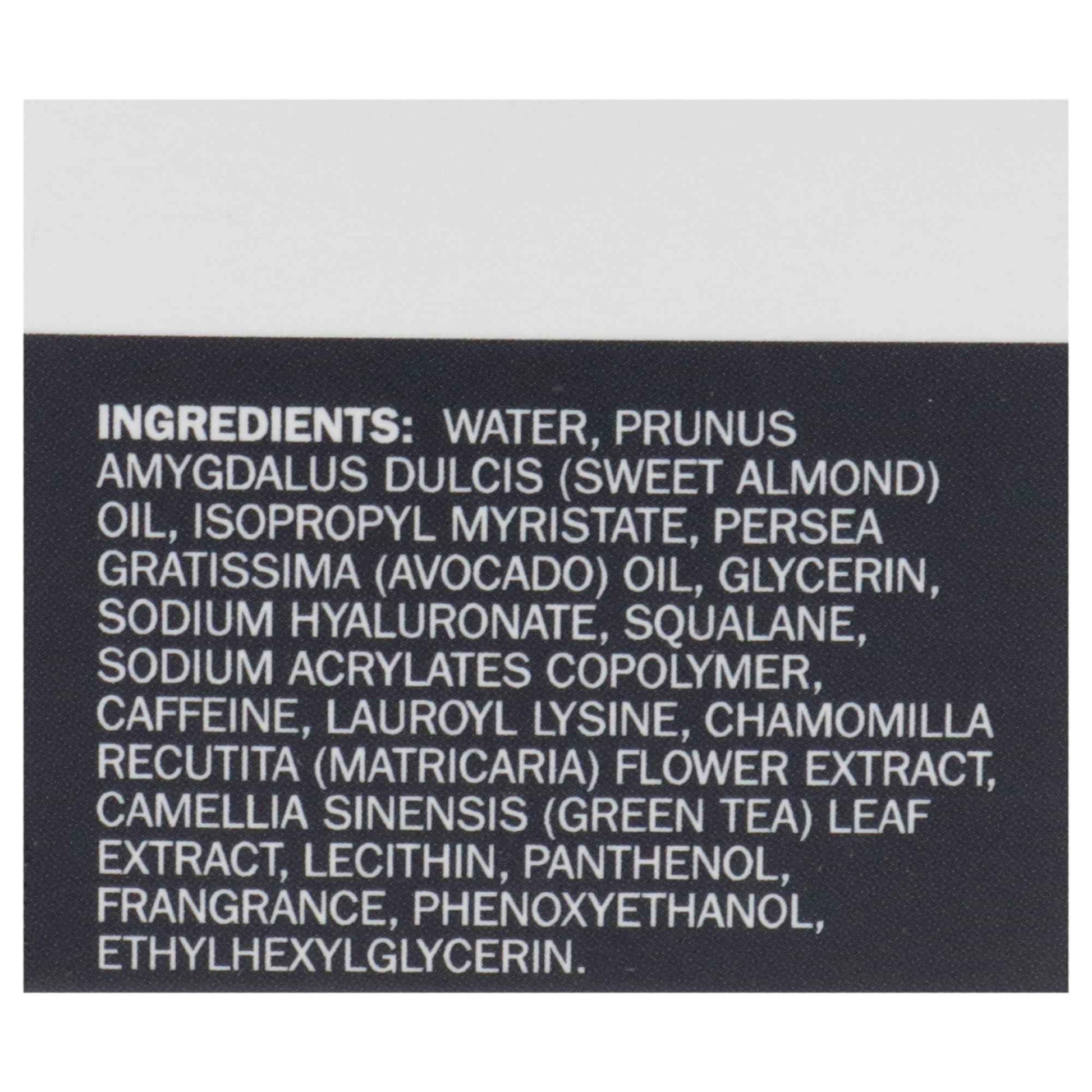 Grooming Lounge Eye Captain Eye Cream - Caffeine-Infused Serum - Fast Absorbing Formula Promptly Soothes and Diminishes Puffiness - Contains Almond Oil to Moisturize and Enhance Skin Tone - 0.5 oz