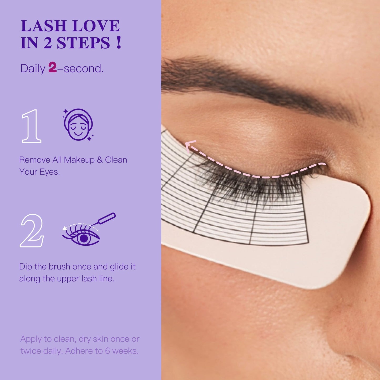 ICIKOL Eyelash Growth Serum, Advanced Lash Enhancing Treatment - Peptide & Vitamin Formula for Longger, Thicker and Fuller Looking Lashes, Vegan & Cruelty - Free for Sensitive Eyes, 8mL/ 0.27 fl oz