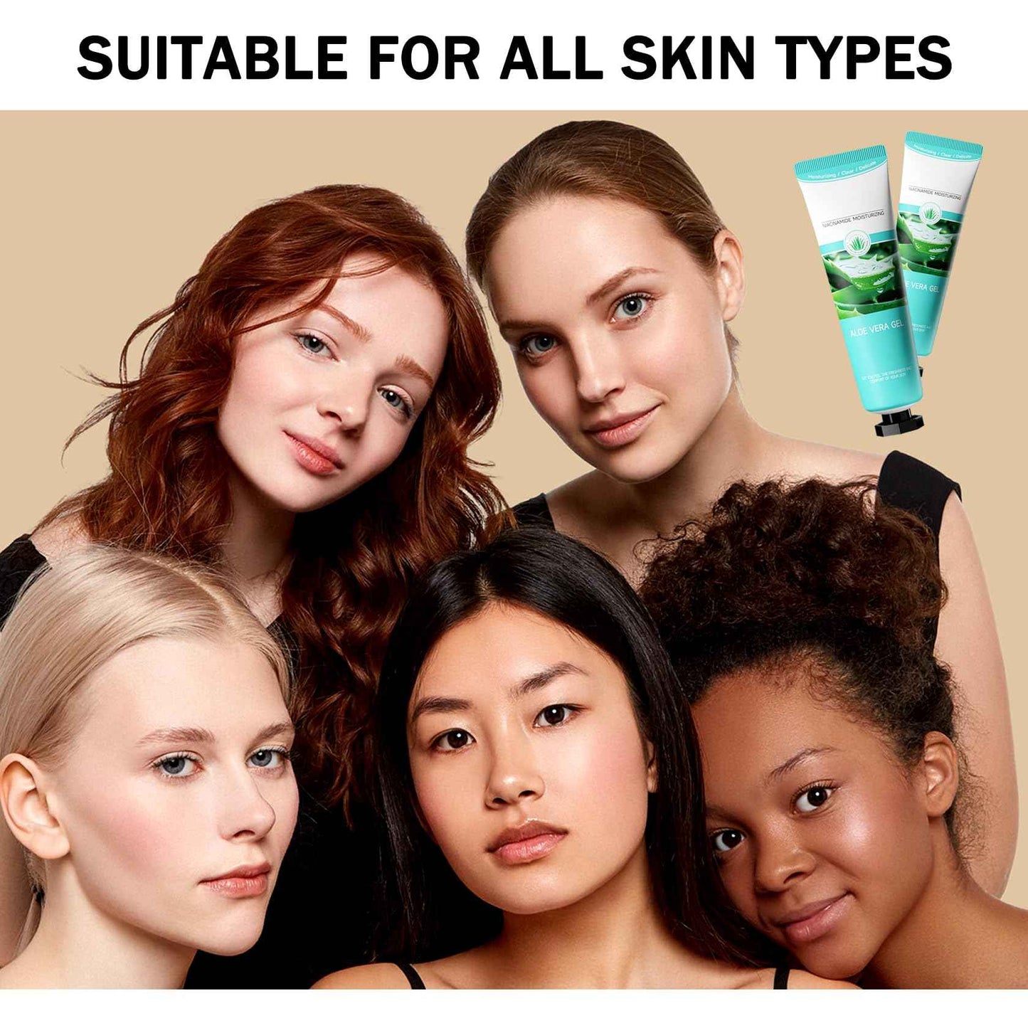 WENJLYJ 16PCS Travel Size Aloe Vera Gel,Soothing After Sun Lotion for Face and Body,Organic Hydrating Aloe Vera Gel for After Sun Care,Instant Cooling,Refreshing Face Moisturizer Set, 1.05 Oz