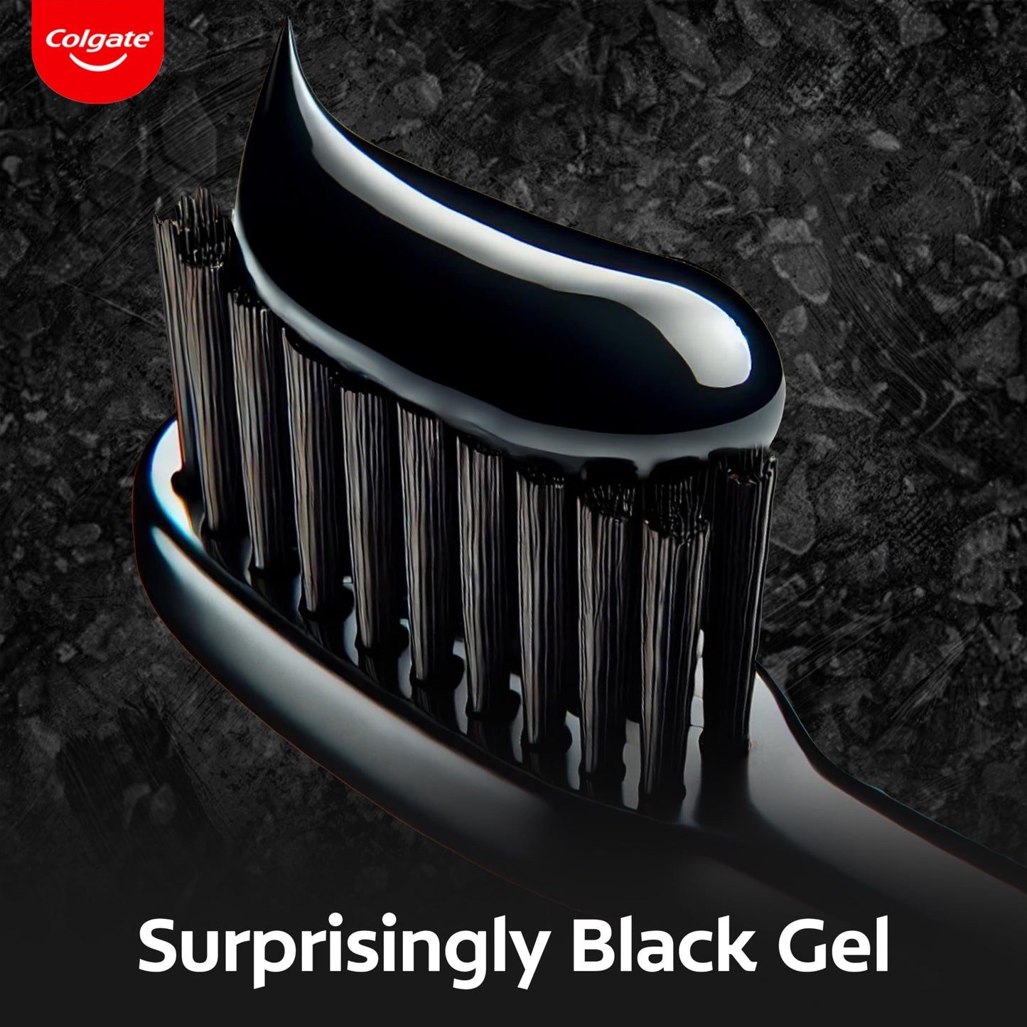 Colgate Charcoal Clean Black Gel Toothpaste, Deep Clean Tooth Paste with Bamboo Charcoal & Wintergreen Mint for Plaque Removal, 120 g (Pack of 1) Multicolour