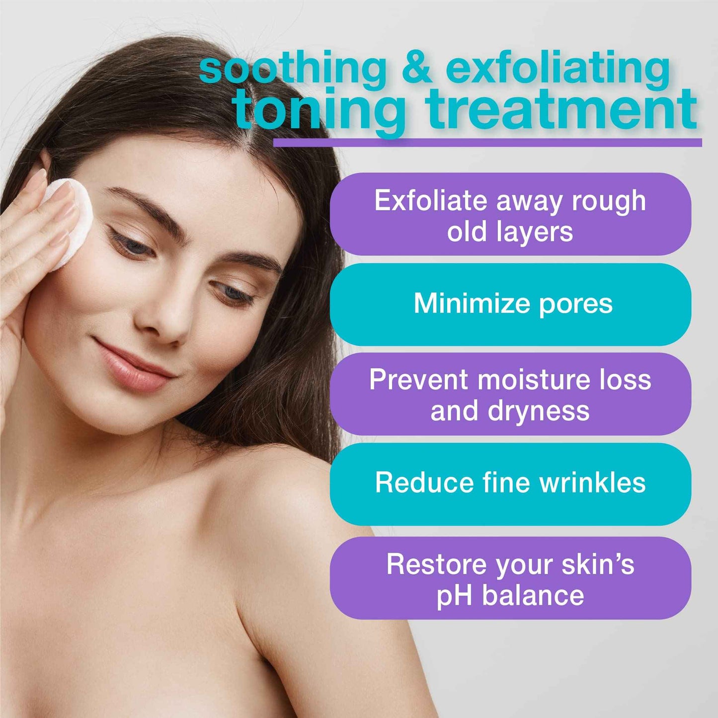 7% Glycolic Acid Toner with Rose Water, Witch Hazel, and Aloe Vera Gel – Alcohol & Oil Free Exfoliating AHA Face Toner – Improves Wrinkles, Dullness, Pores, Skin Tone & Texture, 6 oz.