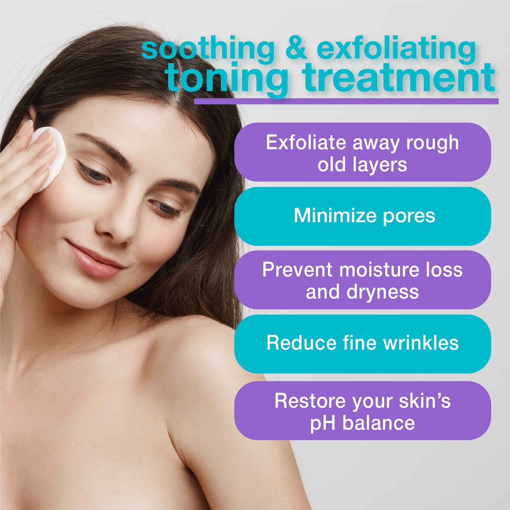 7% Glycolic Acid Toner with Rose Water, Witch Hazel, and Aloe Vera Gel – Alcohol & Oil Free Exfoliating AHA Face Toner – Improves Wrinkles, Dullness, Pores, Skin Tone & Texture, 6 oz.