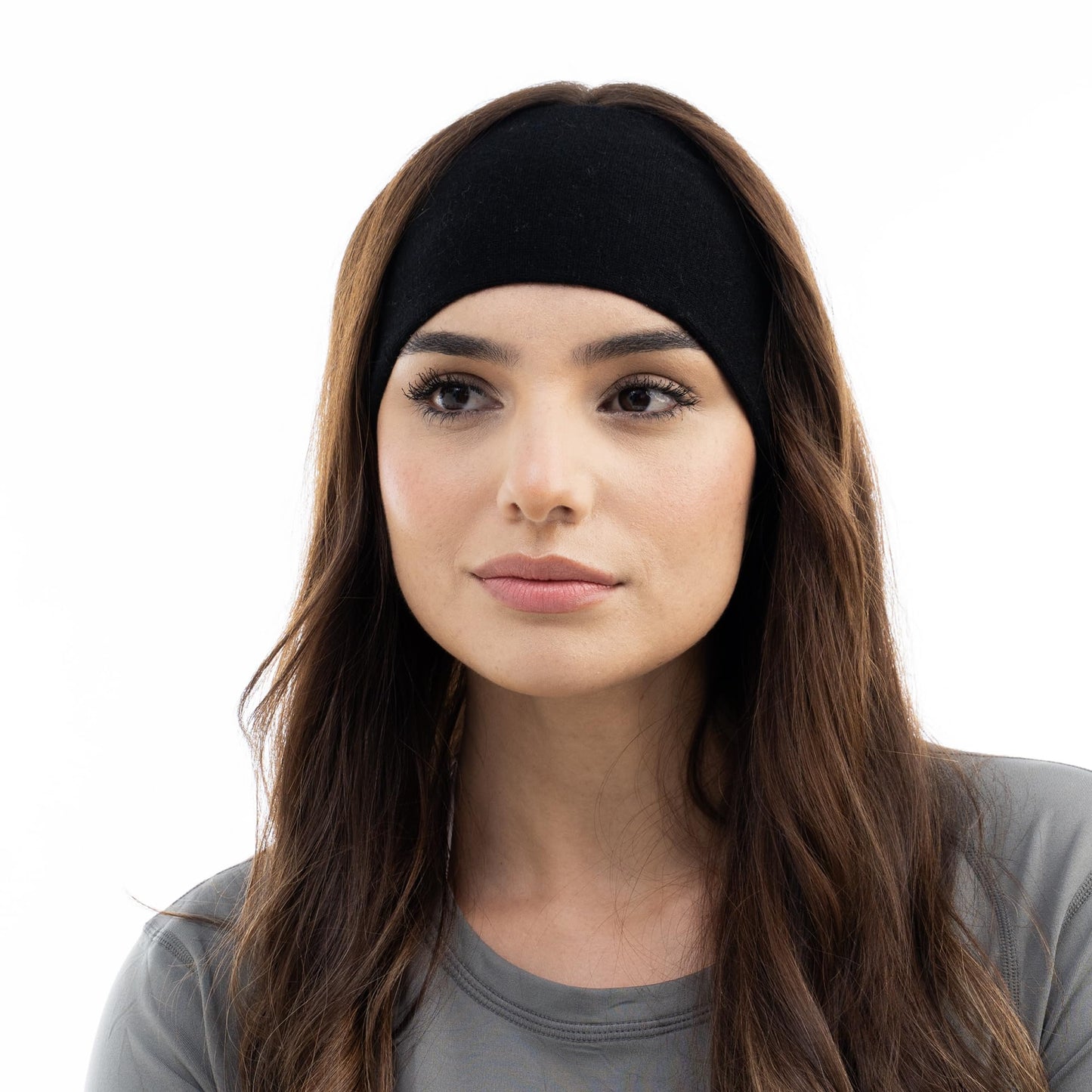 Avantic Baby Alpaca Wool Headband – Lightweight Winter Ear Warmer for Running, Skiing & Cold Weather
