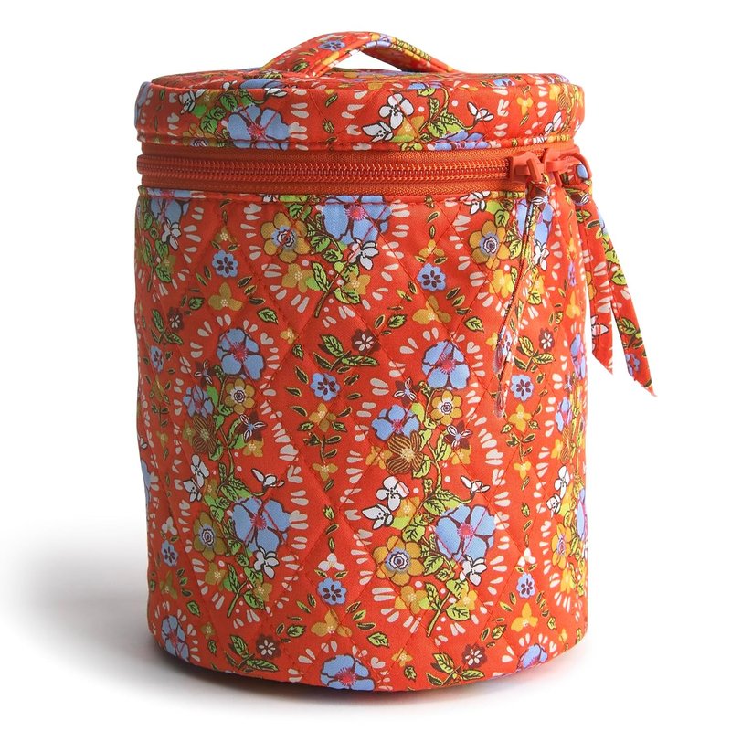 Vera Bradley Women's Cotton Cosmetic Organizer - Garden Paisley | One Size