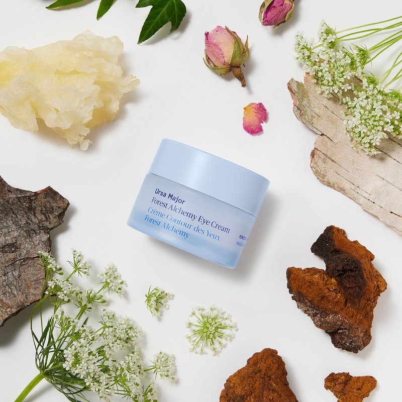 Ursa Major Eye Cream - Natural Under-Eye Moisturizer for Dark Circles & Puffiness | Vegan & Cruelty-Free | 0.50 oz