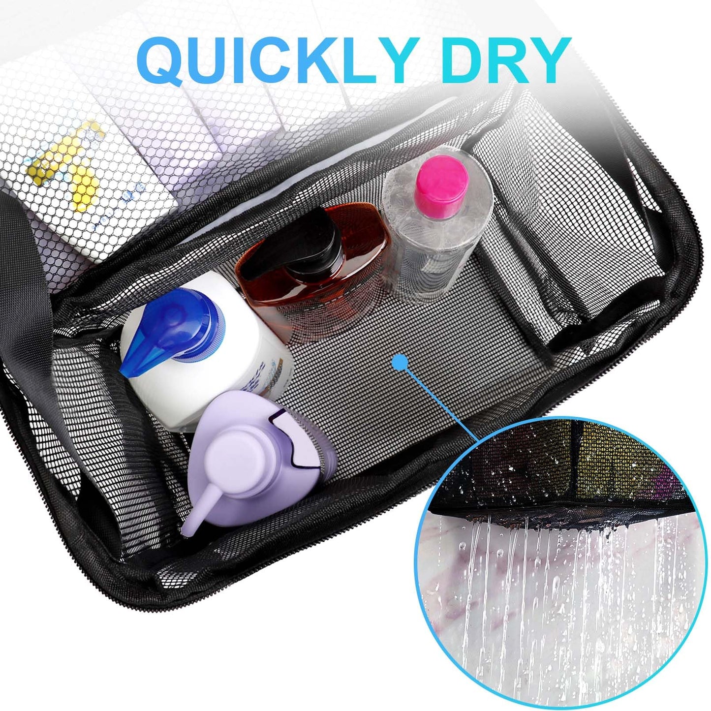 Dorm Room Essentials for College Students Girls Boys Guys, Large Capacity