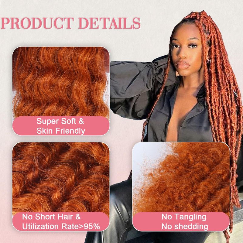 Afro Kinky Bulk Human Hair - 18 Inch 50g Pack | 100% Real Kinky Curly Hair for Braiding, Twists & Dreadlocks