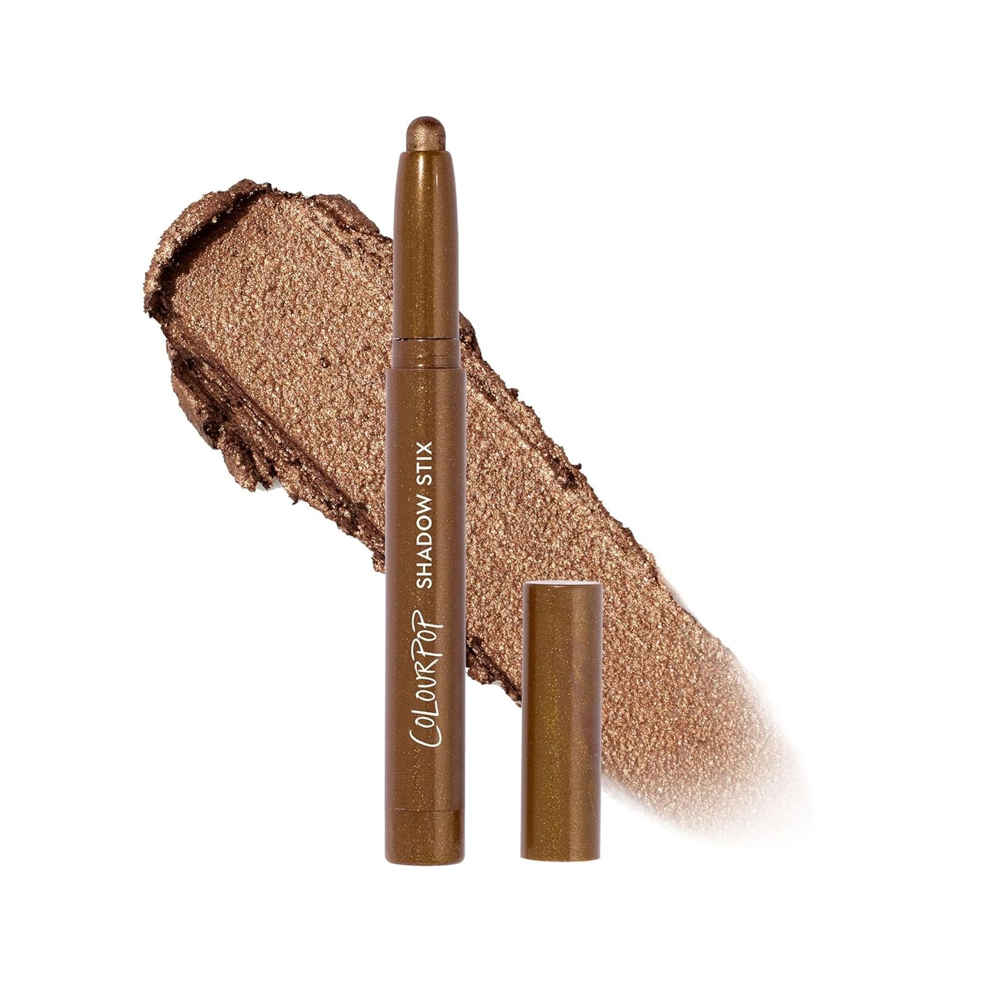 ColourPop Cream Eyeshadow Stick - Long-Lasting Multi-Use Makeup | Built-In Sharpener, Precise Tip, Quokka (0.05 oz)