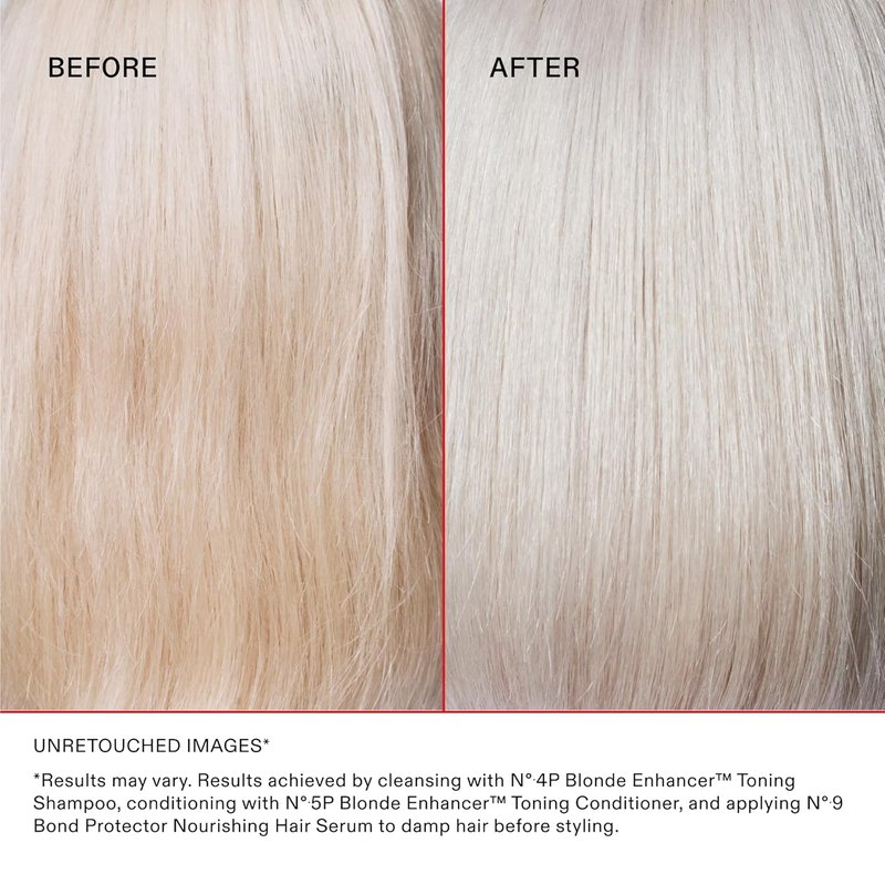 Olaplex Nº.5P Blonde Enhancer Purple Toning Conditioner - Neutralizes Brassiness & Hydrates All Hair Types | 8.5 oz